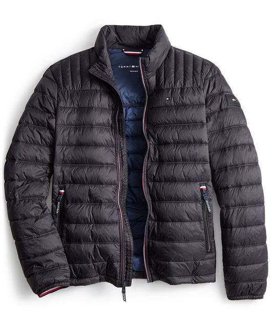 Tommy Hilfiger lightweight packable quilted puffer jacket 150an796