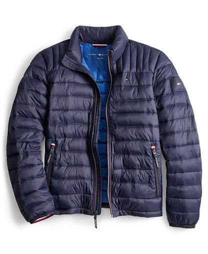 Tommy Hilfiger lightweight packable quilted puffer jacket 150an796