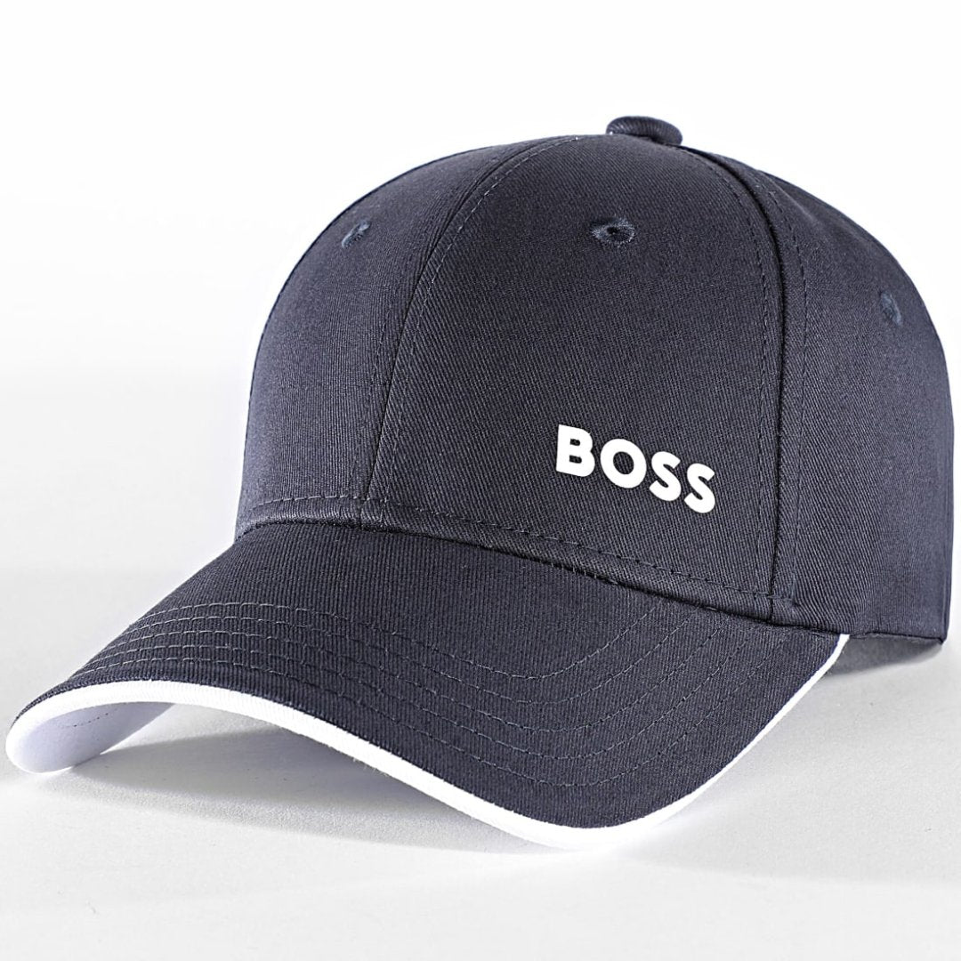 Hugo Boss Cotton-twill cap with printed logo