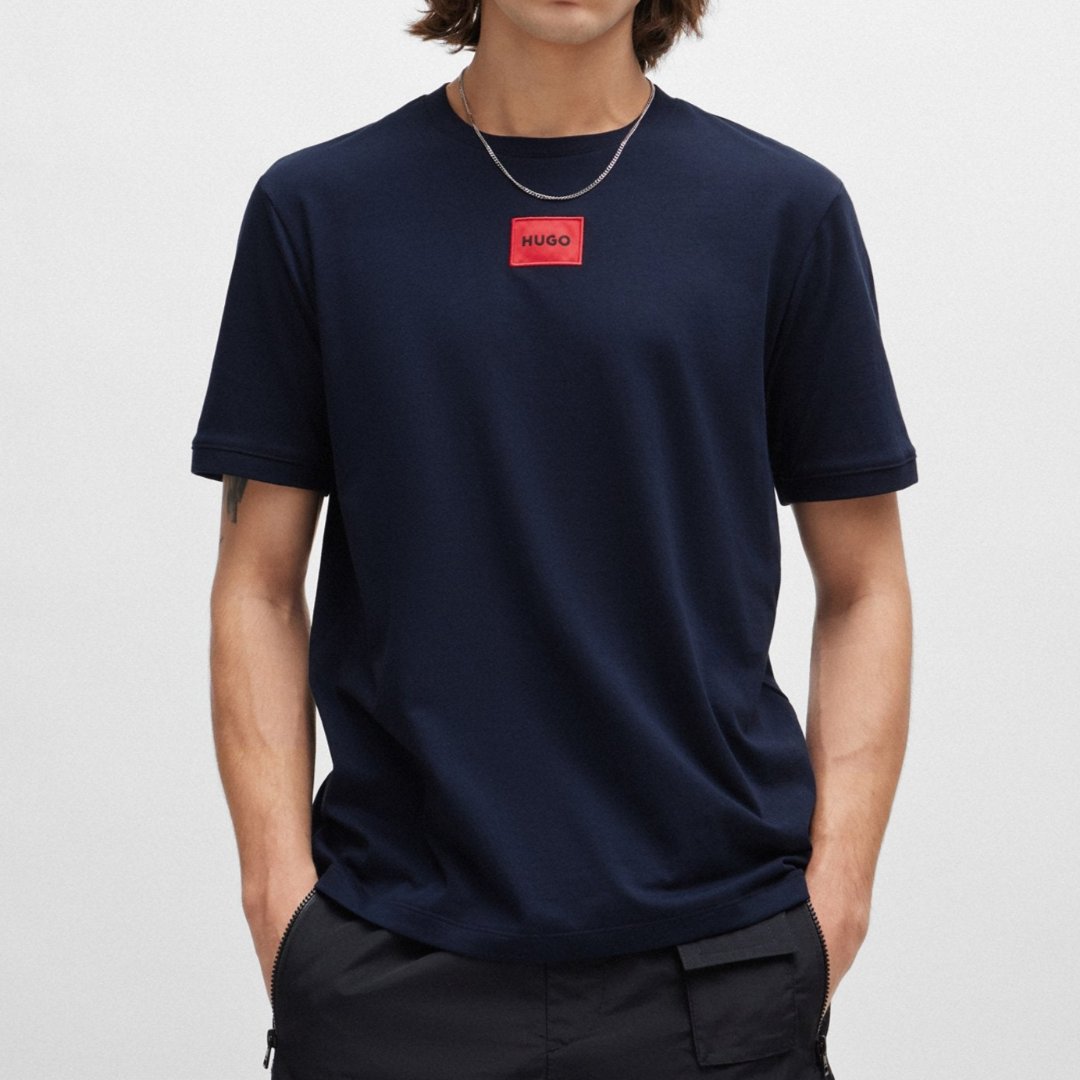 Hugo Boss crew neck t-shirt with logo label