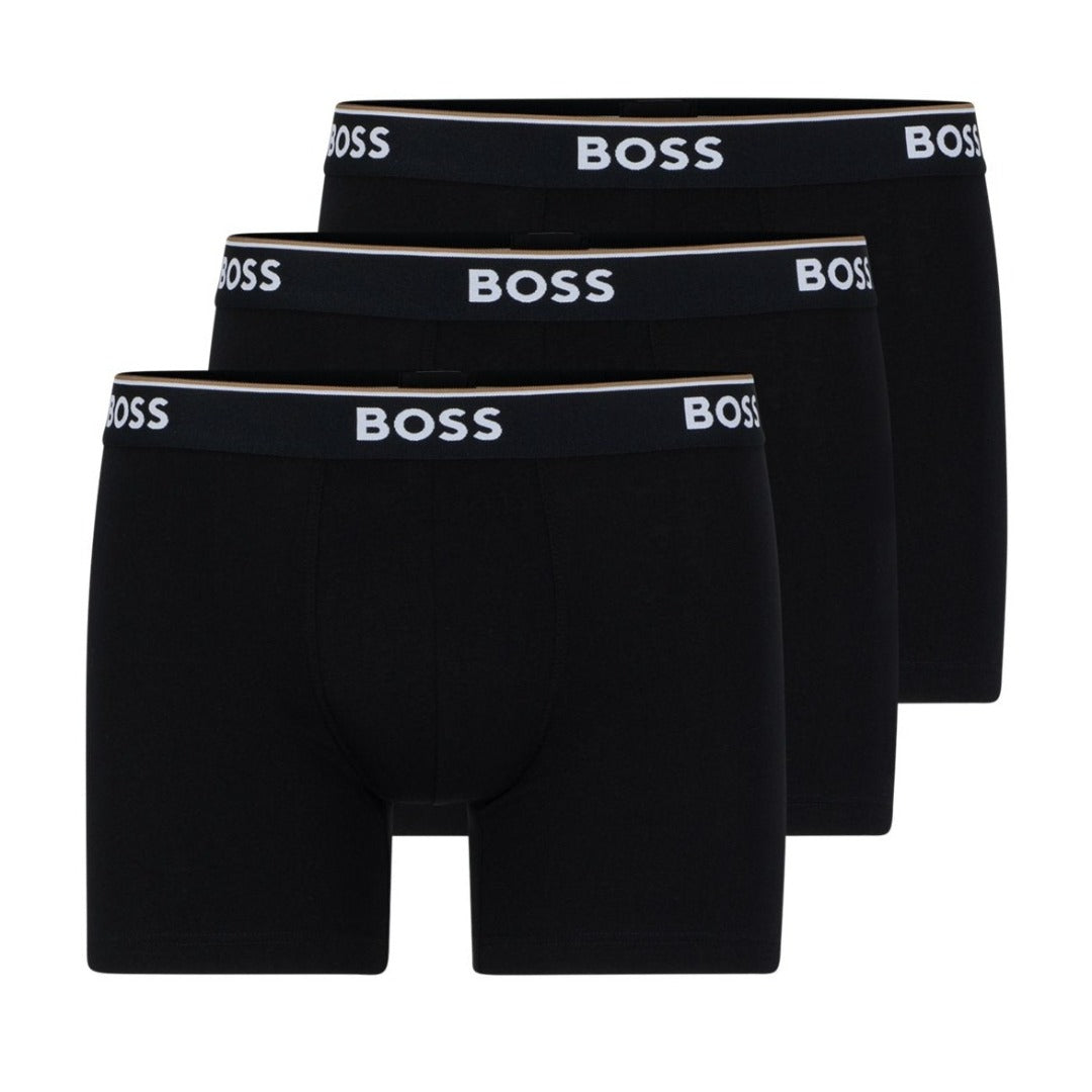 Hugo Boss Boxer BR 3P Black 50475282 - 001