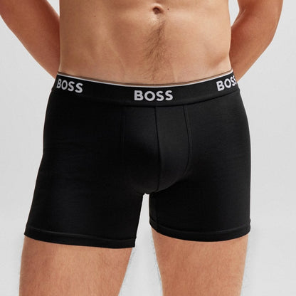 Hugo Boss Boxer BR 3P Black 50475282 - 001