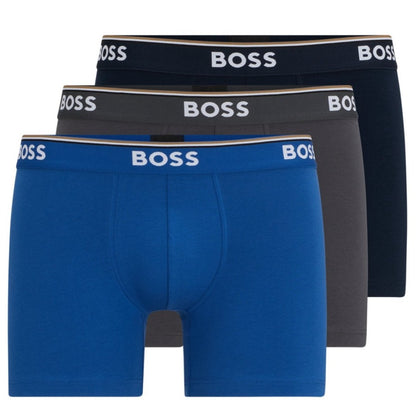 Hugo Boss Boxer BR 3P Open Blue 50475282 - 487