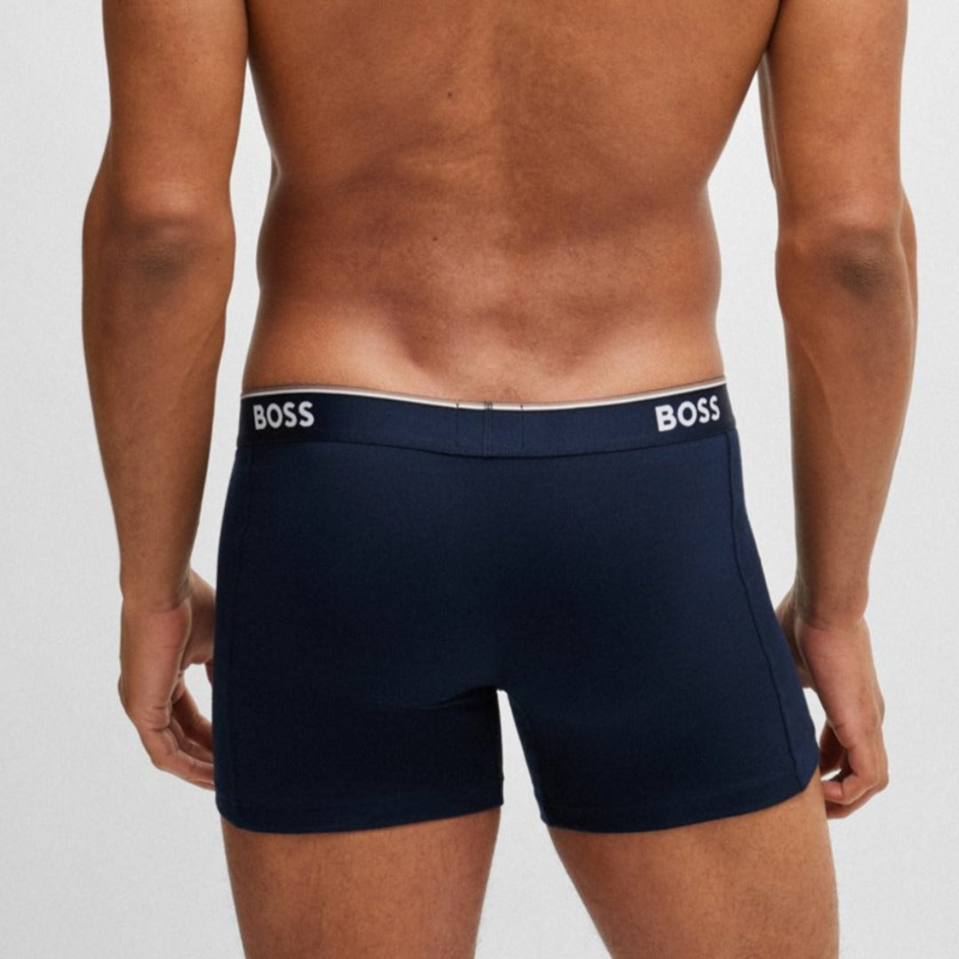 Hugo Boss Boxer BR 3P Open Blue 50475282 - 487